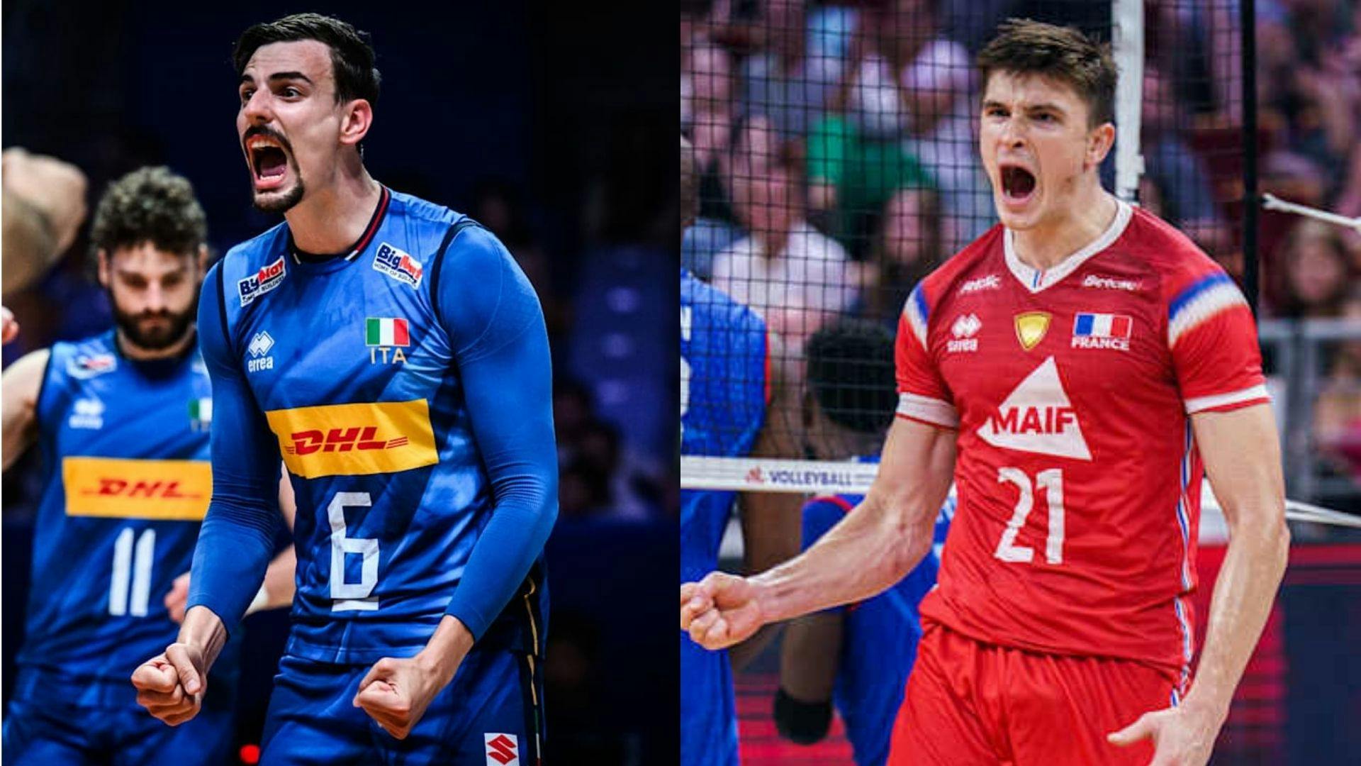 World champion Italy, Olympic champion France seek winning starts in FIVB Worlds